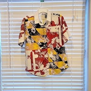 Maryland flag Hawaiian shirt